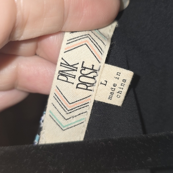 Pink Rose Backless Dress - Multicolor Pattern - Picture 2 of 10